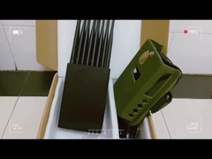 GPS L1 L2 12000mAh Cep Telefonu Sinyal Karıştırıcı 2G 3G 4G 5G VHF UHF