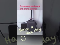 Sırt Çantası Drone Sinyal Karıştırıcı Geniş Frekans Kapsama VSWR Max 200w 1500m Mesafe