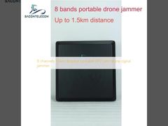 8 kanal 1.5km mesafe taşınabilir FPV UAV sinyali engelleyici