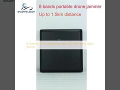 8 kanal 1.5km mesafe taşınabilir FPV UAV sinyali engelleyici