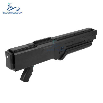 Yüksek Güç 125w Çok Bantlı 1200m Elde Taşınabilir Sinyal Karıştırıcı Anti İHA Gun Drone