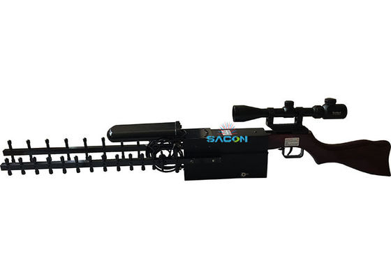 2.4G 5.8G GPS Silah Drone Sinyal Engelleyici Anti UAV Engelleyici 800m Menzil 75w