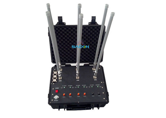 20-2700MHz 8 Bantlı Sırt Çantası Tipi Karıştırıcı, 50 Watt Çıkış Gücü, El Tipi Kutu Karıştırıcı Savunma Sistemi