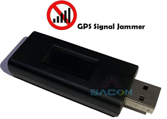 LED Ekranı ve 15m Aralıklı Kompakt Boyutlu Sinyal Blokeri ile USB Disk GPS Engelleyici