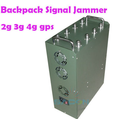120W 8 Omni Antenli 2G 3G 4G 5G VHF UHF WiFi GPS Sinyal Engelleyici Sırt Çantası Jammer
