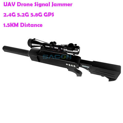 DJI Phantom 65w GPS 5.2G 5.8G Silah Drone Sinyal Sıkıştırıcı