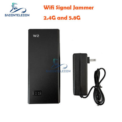 AC240V 3 Kanallı WiFi Sinyal Engelleyici, 20m Menzilli ve 4000mAh Taşınabilir Bataryalı