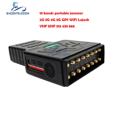 ABS 18W taşınabilir 5G Mobil Telefon Sinyalı Maruzeti, Tam Bant Kapsamı ve 20 metre menzilli