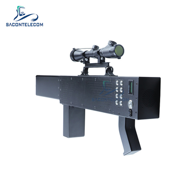 8 bant 160w yüksek güç taşınabilir silah drone sinyal engelleyici 1,5km mesafe