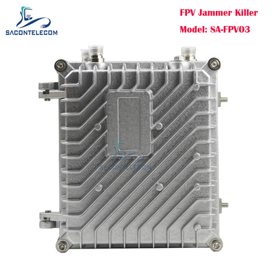 3 bantlı UAV Frekansı Drone Signal Jammer 150w Araba FPV Anti Drone Jammer