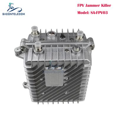 3 bantlı UAV Frekansı Drone Signal Jammer 150w Araba FPV Anti Drone Jammer