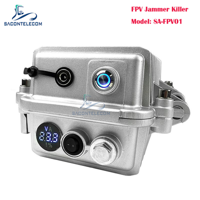 El UAV Savunma Taşınabilir Drone Jammer WiFi 2.4G FPV Sinyal Jammer