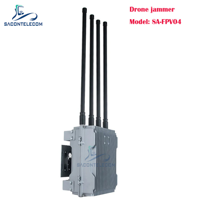 4 Kanal 200w Güçlü Drone Sinyal Sıkıştırıcı Araç Montajlı FPV Drone Sıkıştırıcı