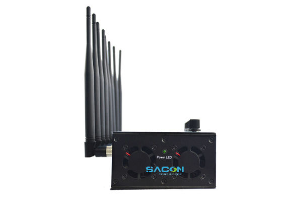8 Anten 20W Düzenlenebilir Çıktı Sinyalı Engelleyici 3G 4G Wifi GPS için Cep telefonu engelleyici