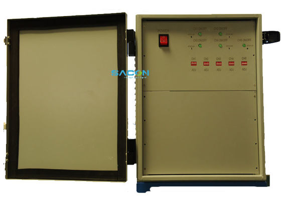 400w su geçirmez cep telefonu sakatlayıcı 4 bant hapishane hapishane / askeri için