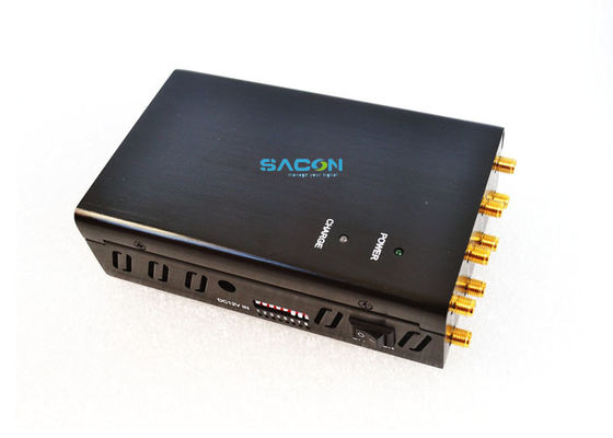 DC12V 4W Taşınabilir WiFi Engelleyici, 20m Engelleme Menzili ve 1.5 Saat Çalışma Süresi İçin 8 Omni Antenli