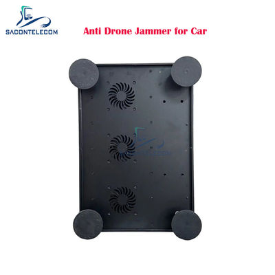 Araba için 8 Kanal 400W Anti Drone Sinyal Engelleyici 1.5G 2.4G 5.8G 5.2G