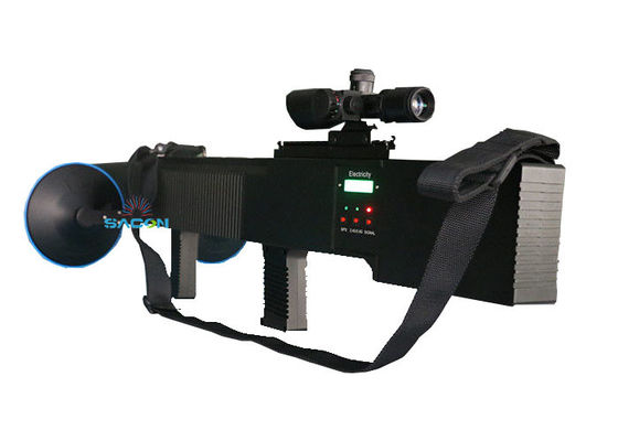 Taşınabilir UAV Drone Signal Scrambler 160 Watt Yüksek Güç 1500m Uzun mesafe