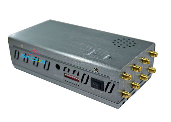 8 Bantlı ve 30m Menzilli 8W Yüksek Güçlü GPS Jammer ve Cep Telefonu Engelleyici