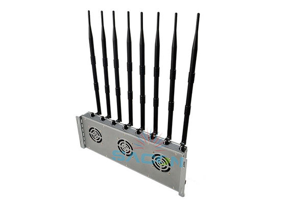 40W Yüksek Güçlü 5G Sinyal Engelleyici, 8 Antenli ve Güvenli Alanlar İçin 80 Metre Menzilli