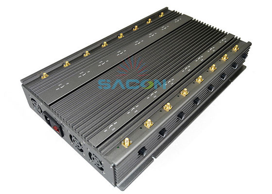 16 Antenli 100W Çıkış Gücüne ve 80m Karıştırma Yarıçapına Sahip 5G Sinyal Engelleyici