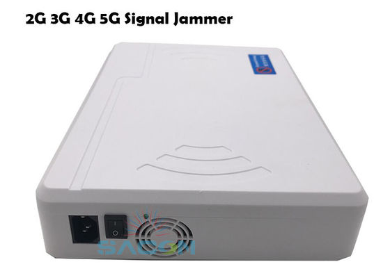 Dahili Antenli 8 Kanallı 20W Çıkış Gücü Mobil Sinyal Engelleyici (2G 3G 4G 5G WiFi GPS Engelleme)