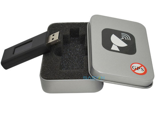 Omni-Yönlü Antenli USB Disk GPS Karıştırıcı, Hafif 50g ve 3-10m Karıştırma Menzili