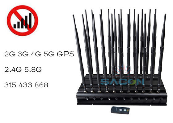 VHF UHF 5G sinyalleri için 40m menzile sahip 42W Güç Düzenlenebilir Bantlar Sinyal Saklayıcı