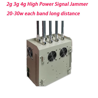 VSWR Sistemi 8 Kanal 240w 100m Hapishane Cep Telefonu Jammer