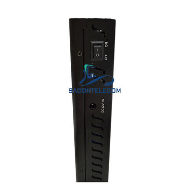 8000mAh Bataryalı Taşınabilir Sinyal Engelleyici, 3 Bant 315MHz 433MHz 868MHz ve 100m Menzil