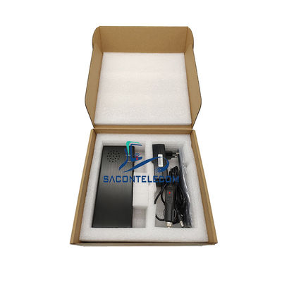 8000mAh Bataryalı Taşınabilir Sinyal Engelleyici, 3 Bant 315MHz 433MHz 868MHz ve 100m Menzil