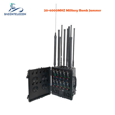 1350w Askeri DDS Konvoy Bomb Jammer 20 Bant 20-6000mhz