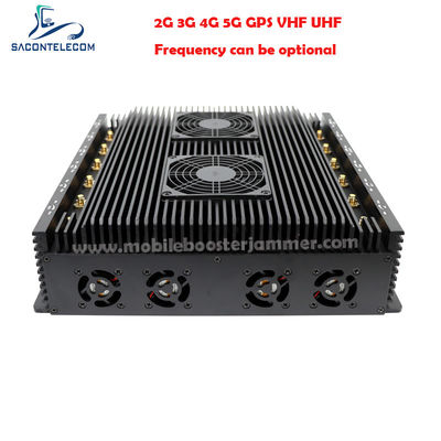 80m Yarıçap 12 Kanal 24 Saat Çalışan Sinyal Engelleyici VHF UHF GPS Lojack 5G