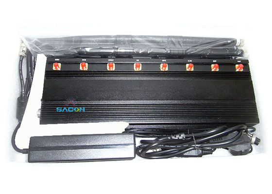 8 Kanal Masaüstü Cep Telefonları 40 metre menzile sahip ve 365 Gün Hapishane ve Okullar için Çalışan